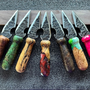 Hand forged oyster knife