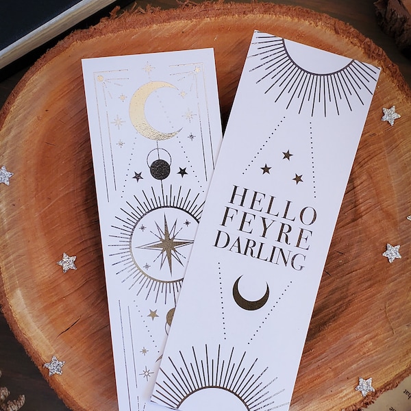 ACOTAR bookmark with foil