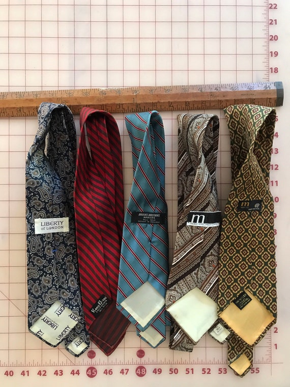 Vintage tie collection Liberty Brooks Brothers Ro… - image 1