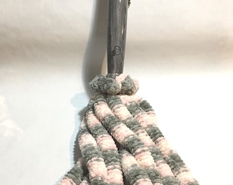 Látigo de conejito rosa