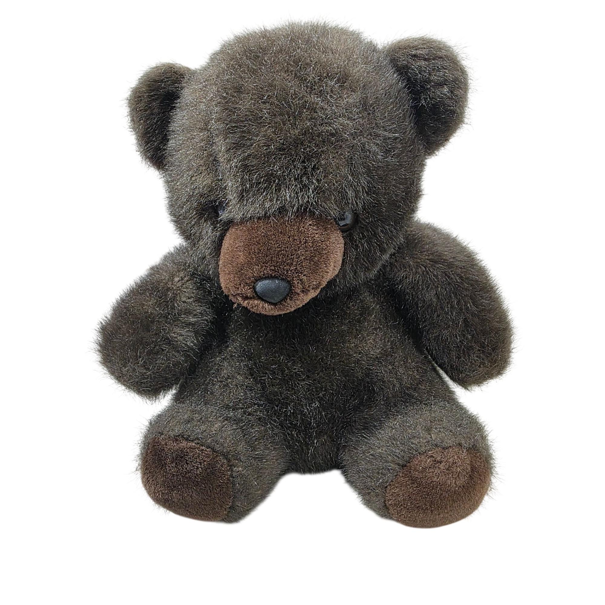 Vintage 1985 Windsor Toys Love Land Brown Seated Teddy Bear Plush
