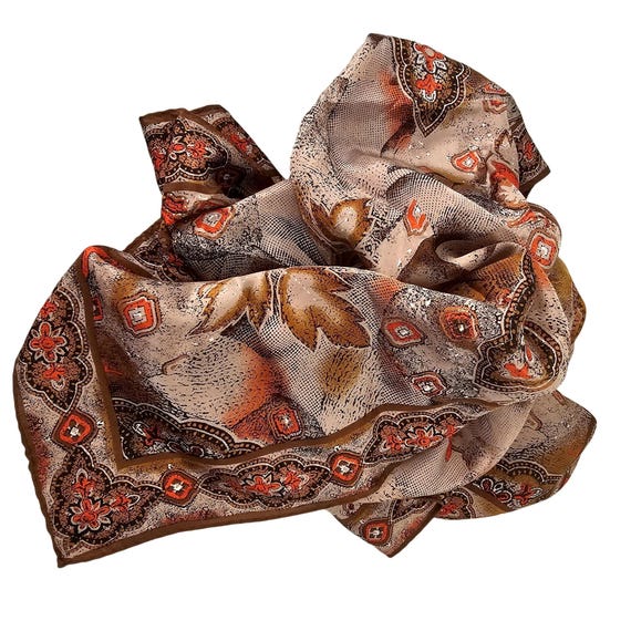 The Specialty House 60s Silk Scarf 31