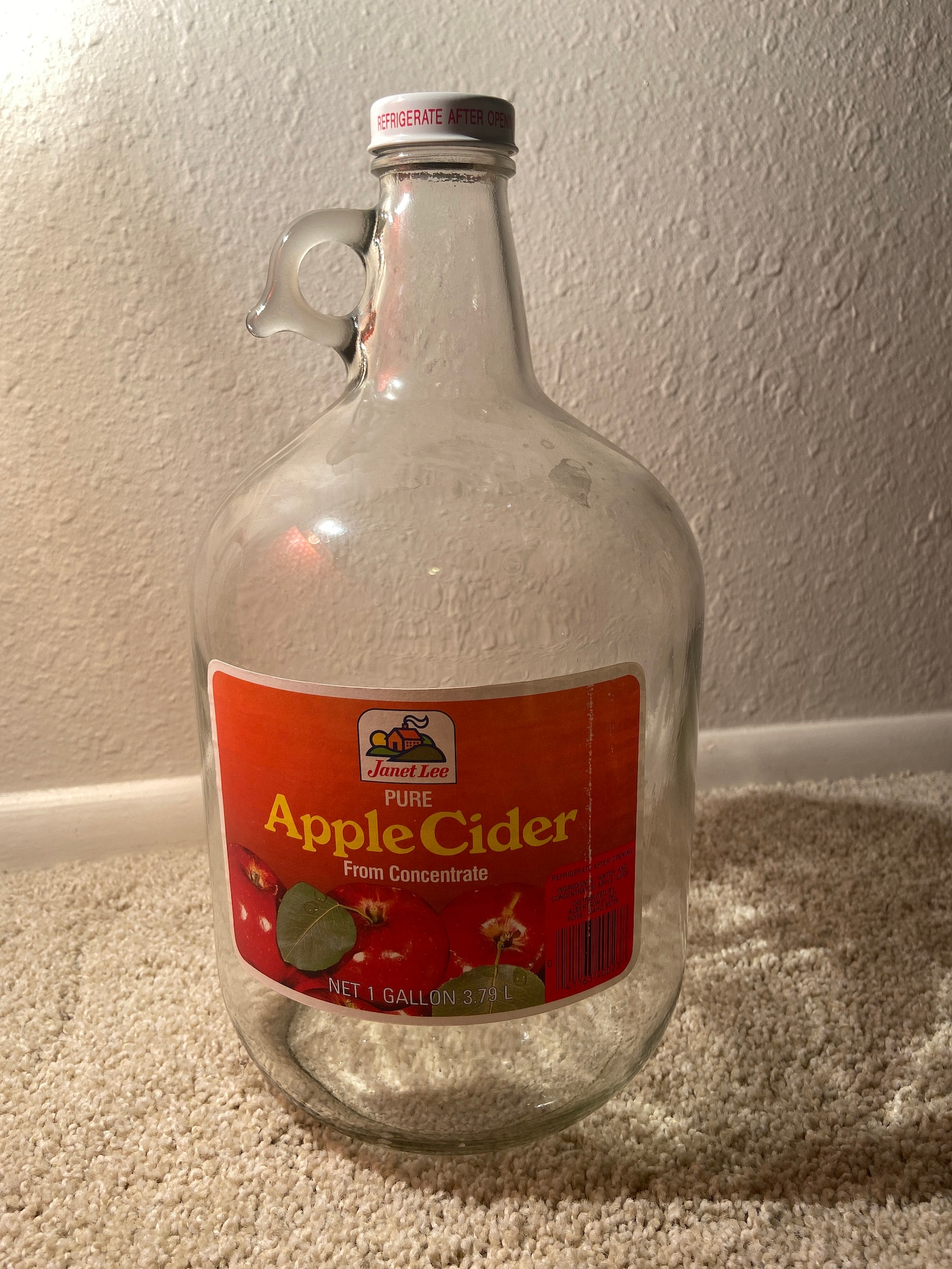 Vintage apple cider jug Etsy