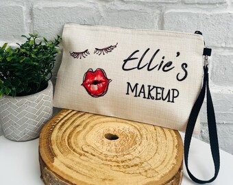 Personalised Makeup Bag, Makeup Pouch, Personalised Bag For Make Up, beauty Bag, Beauty Accessories Gift, Gift For Her, Gift For Daughter