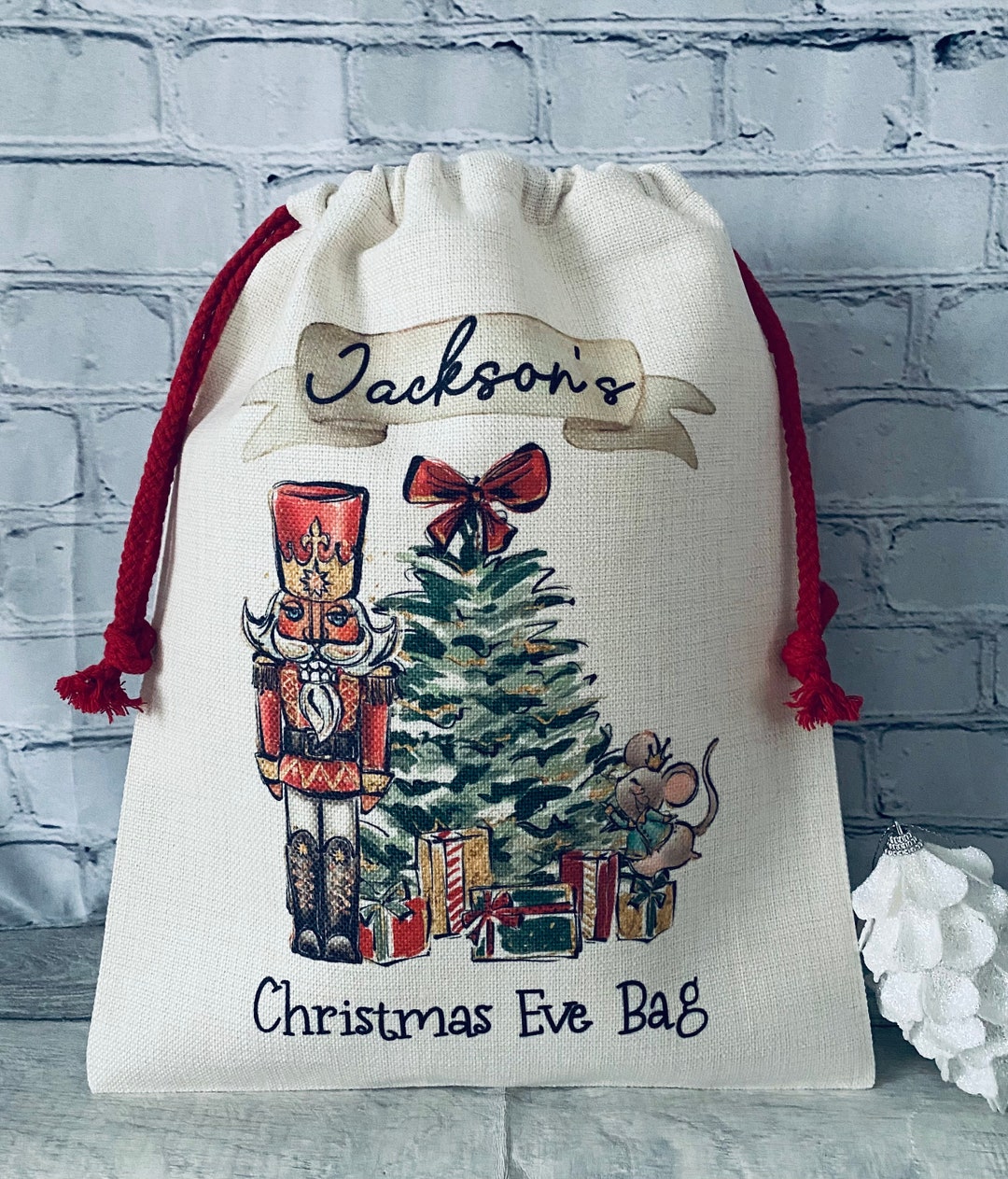 Personalised Christmas Eve Bag Personalised Santa Sack Girls Etsy UK