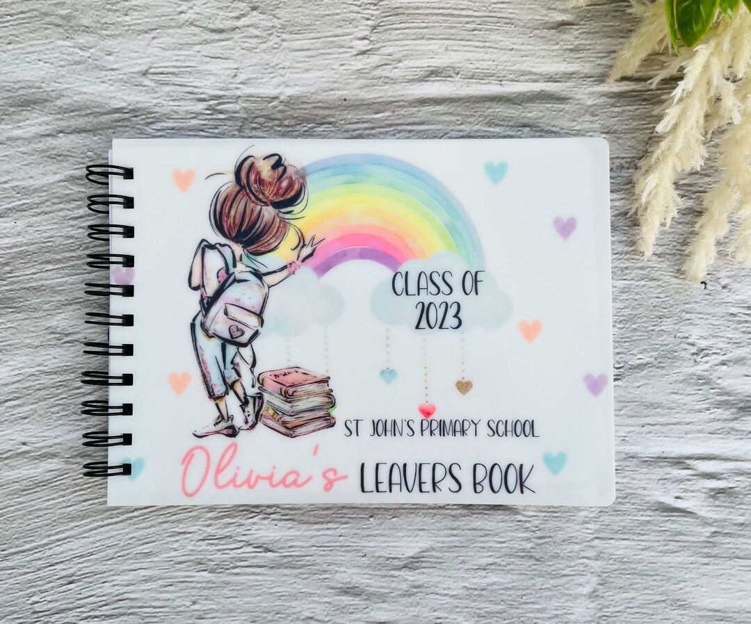 School Leavers Book, Notebook, Notepad, Autograph Book 2023, School