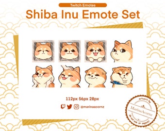 Shiba Inu Emote Set