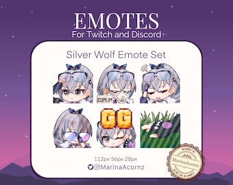 Silver Wolf Emote Set | Honkai: Star Rail