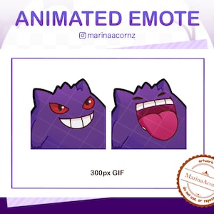 Gengar Animated Emote