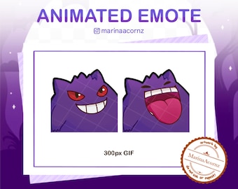 Gengar Animated Emote