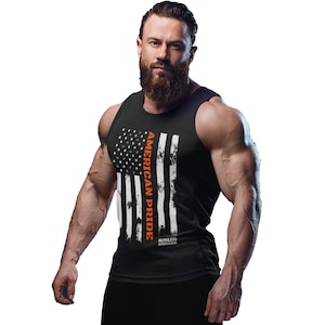 Thin Orange Line - Tank Top