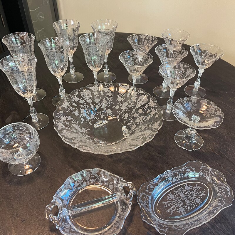 Cambridge Rose Point - Etsy