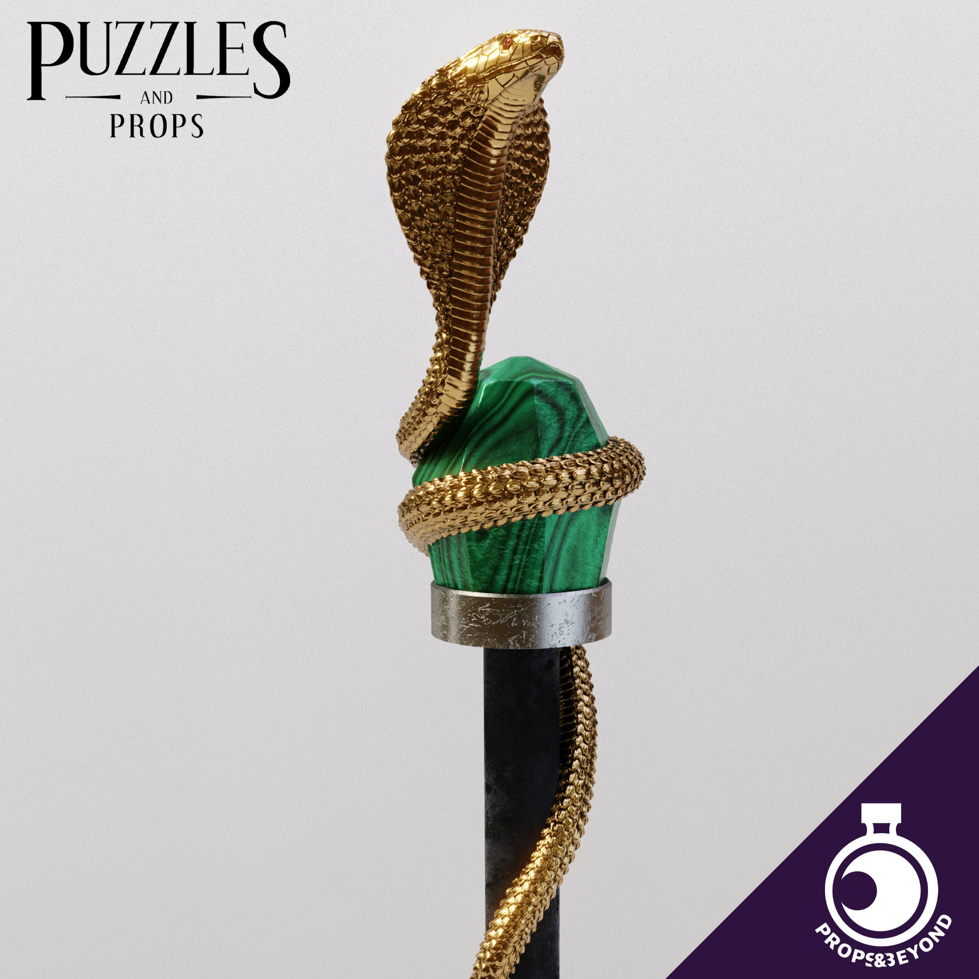 Egyptian Snake Staff