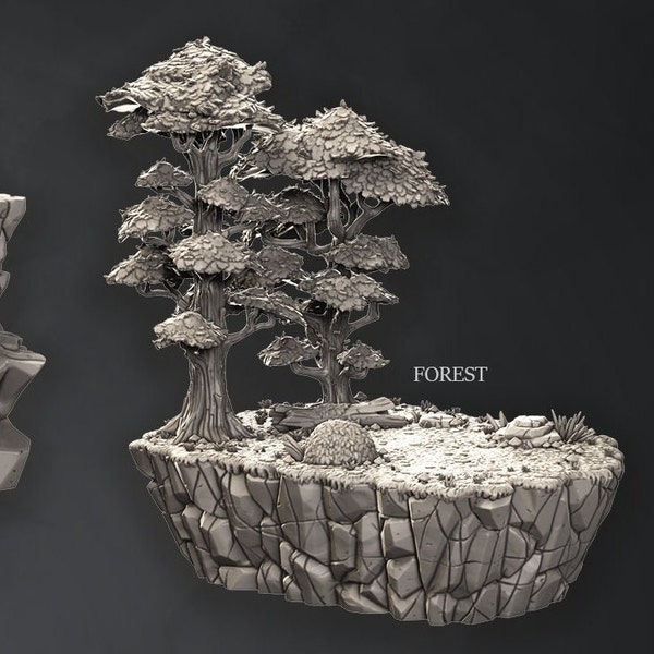 Terrain Essentials, Forest Platform, by Cast n Play