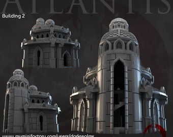 Atlantis Building#2 by Dark Realms