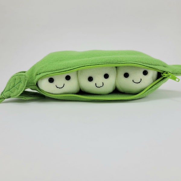 Peas in a Pod, Plush Toy, Baby Announcement