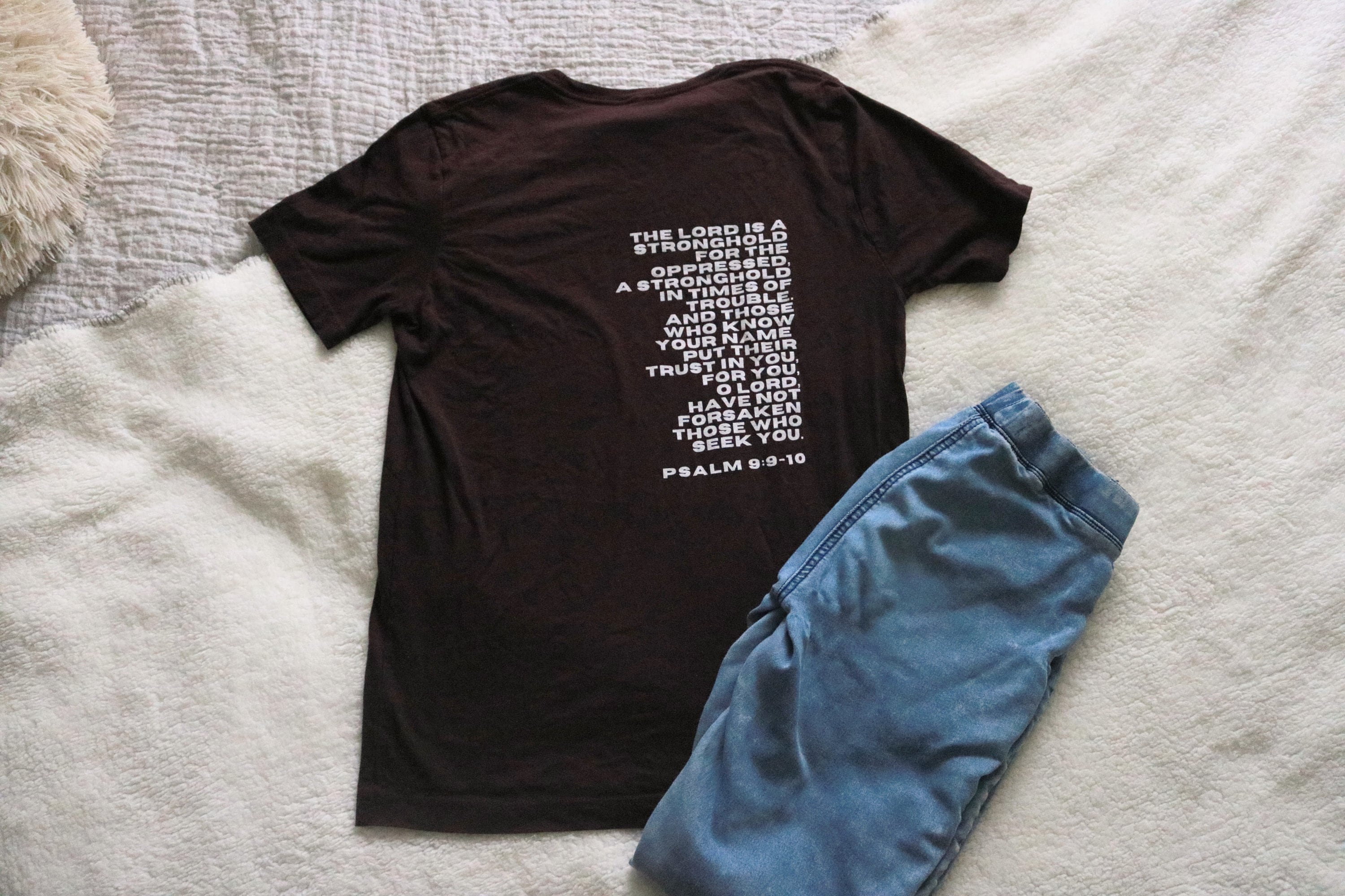 Christian Shirt, Christian Apparel, We Trust in You, Jesus Crewneck, God Shirt, Scripture Shirt, Faith, Bible Shirt, Christian Clothing
