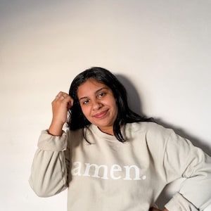 Amen Christian Crewneck Sweatshirt, Christian Crewneck, Faith based Sweatshirt, 2 Corinthians 1:20, Cozy Christian Fall, Sunday Church Shirt