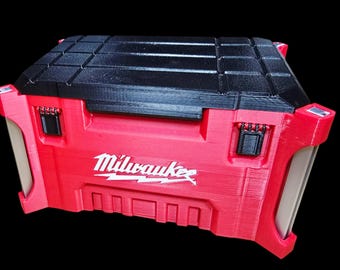 Milwaukee Packout Accessory Mini Box 6x3x3 Tool Organizer, Small Parts Storage, Custom Packout Insert