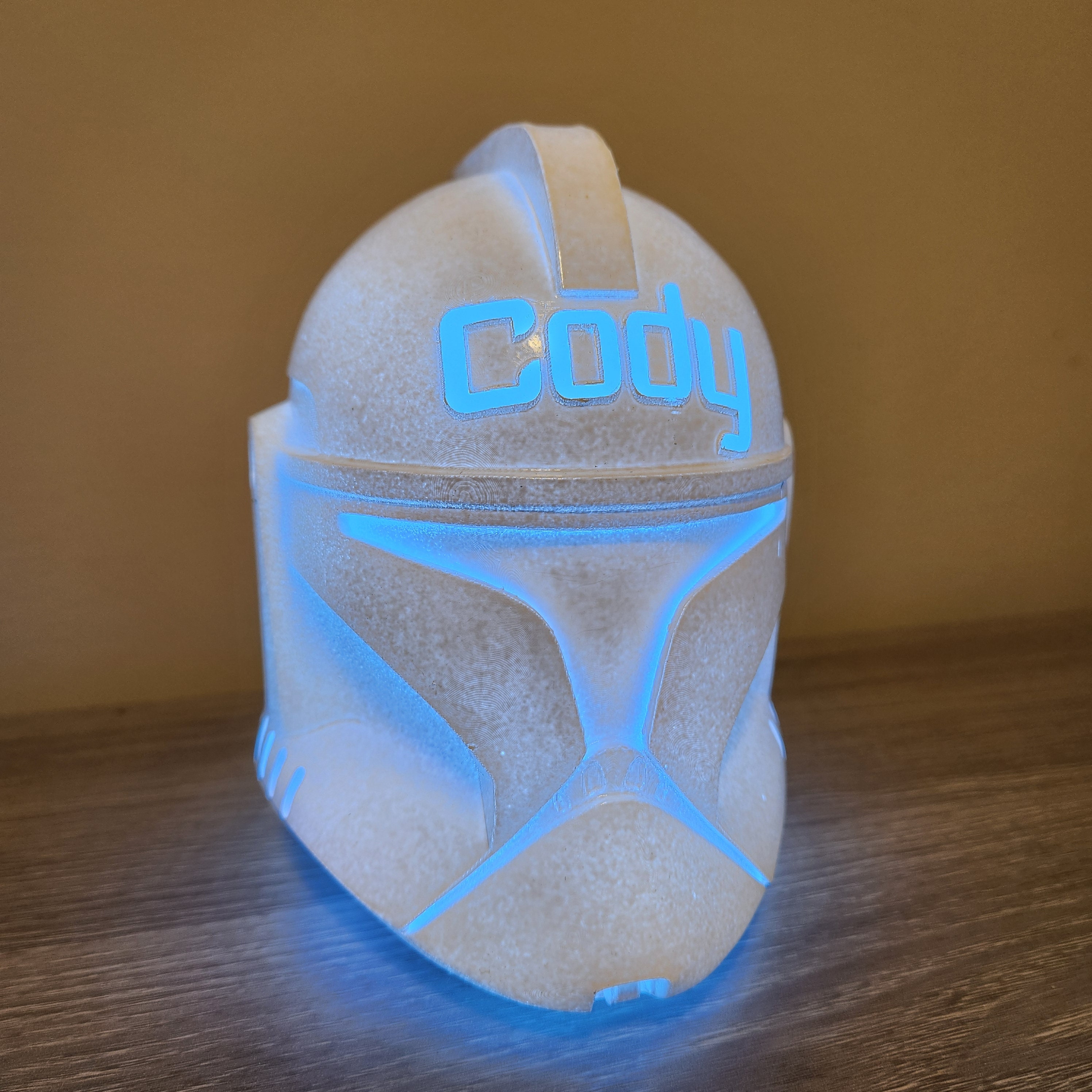 Personalized Clone Trooper Light Shiny Helmet Star Wars Decor Happy ...