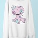 Pastel Goth Aesthetic Shirt Kawaii hoodie, Voodoo doll E girl Sweatshirt , Oversized Crew Neck Sweatshirt , Vaporwave ,  womens hoodie 