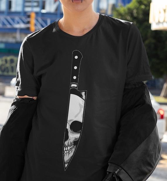 Death knife, Aesthetic clothing, Goth clothing, plus size, Sweatshirt, Gothic clothing, hoodie,Gothic shirt, emo, Soft Goth,occult,