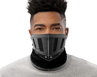 Caballero Visor Máscara de Cara Armadura Casco Medieval Larp máscara negra