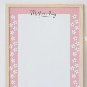Página de borde del Día de las Madres, Pdf, PNG, Marco de descarga instantánea imprimible para álbumes de recortes, membrete, plantilla en blanco, estacionario, fondo de mamá