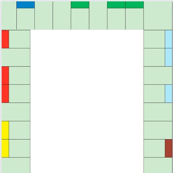 Board Game Border Clipart Etsy