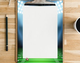 Football Stadium Border Printable: Game Day Stationery (PNG/PDF)