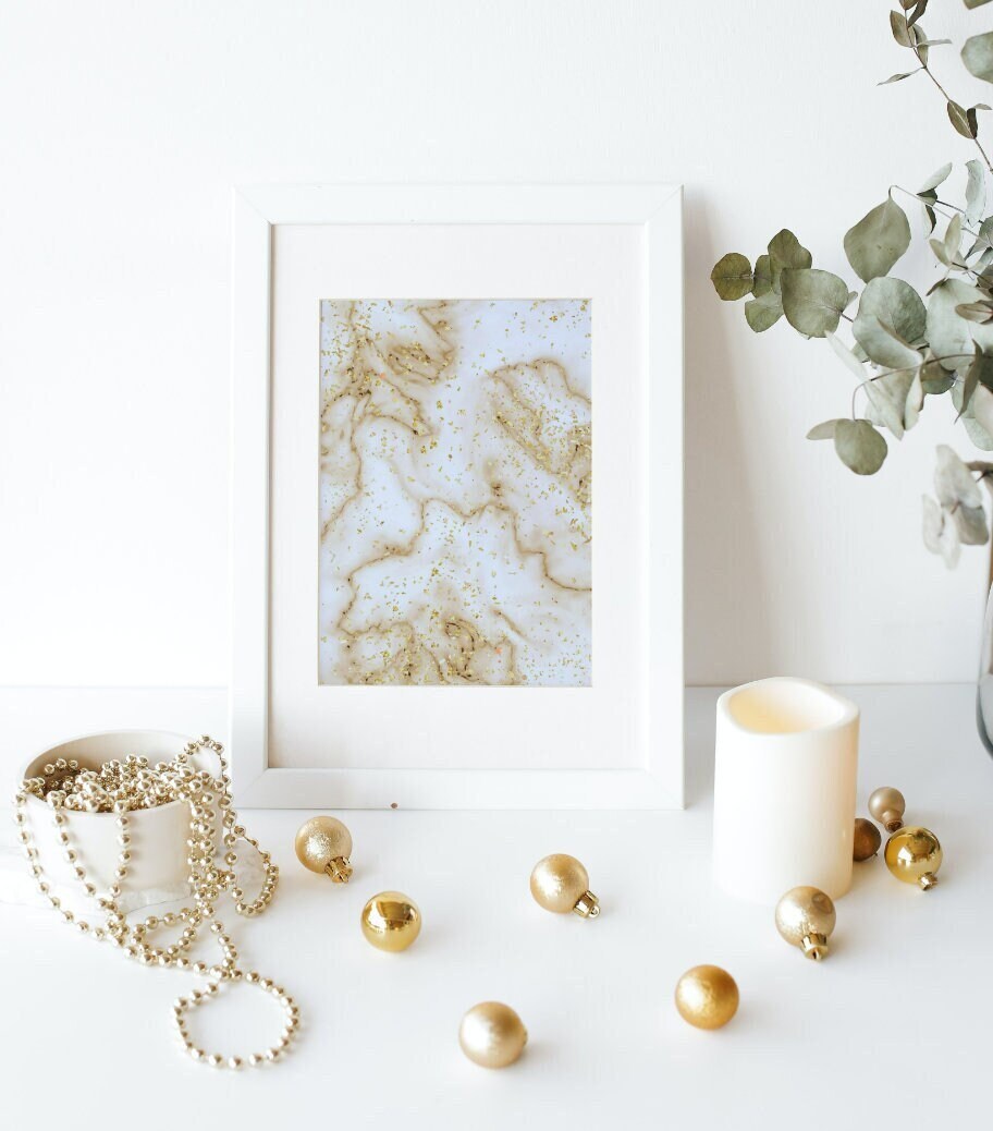 3 Gold Marble Design Pages, Printable Instant Download Pdf, Png, A4 and ...