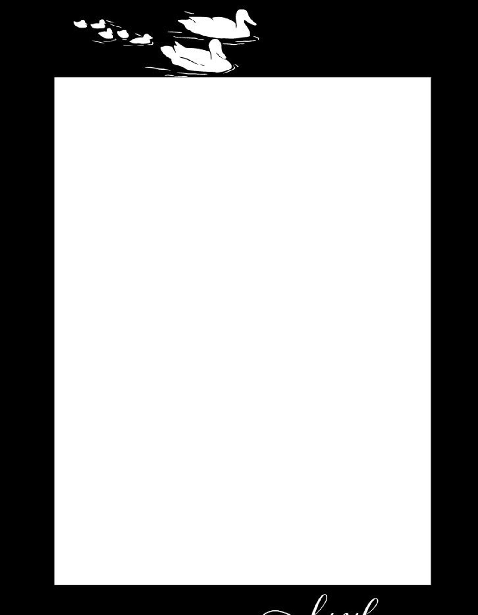 Family Border Pdf / Printable /PNG / Blank Template / Instant Download ...