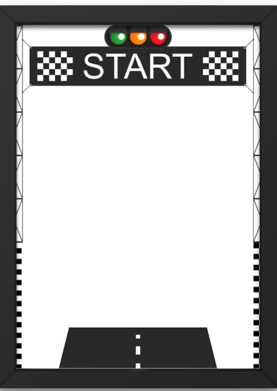 Race Car Template Printable