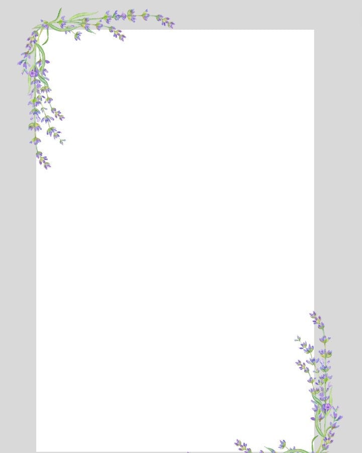 Wedding Border Pdf / Printable / Instant Download / for Scrapbook ...