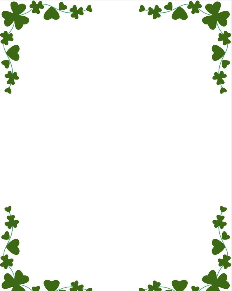 st patricks day page