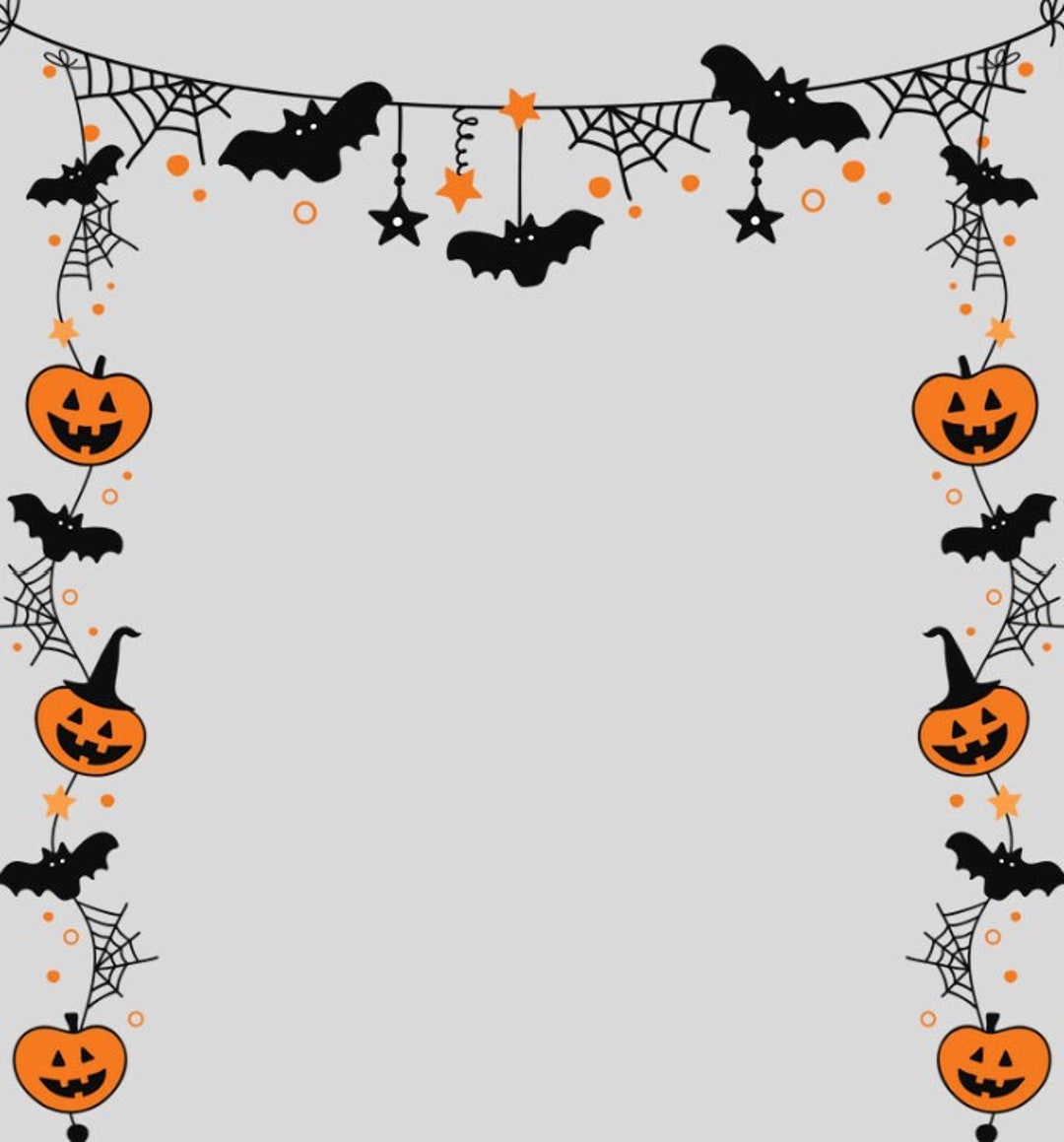 Halloween Border Pdf, Halloween Border Png, Harvest Border, Pumpkin Halloween Border Pdf, Halloween Border Png, Harvest Border, Pumpkin