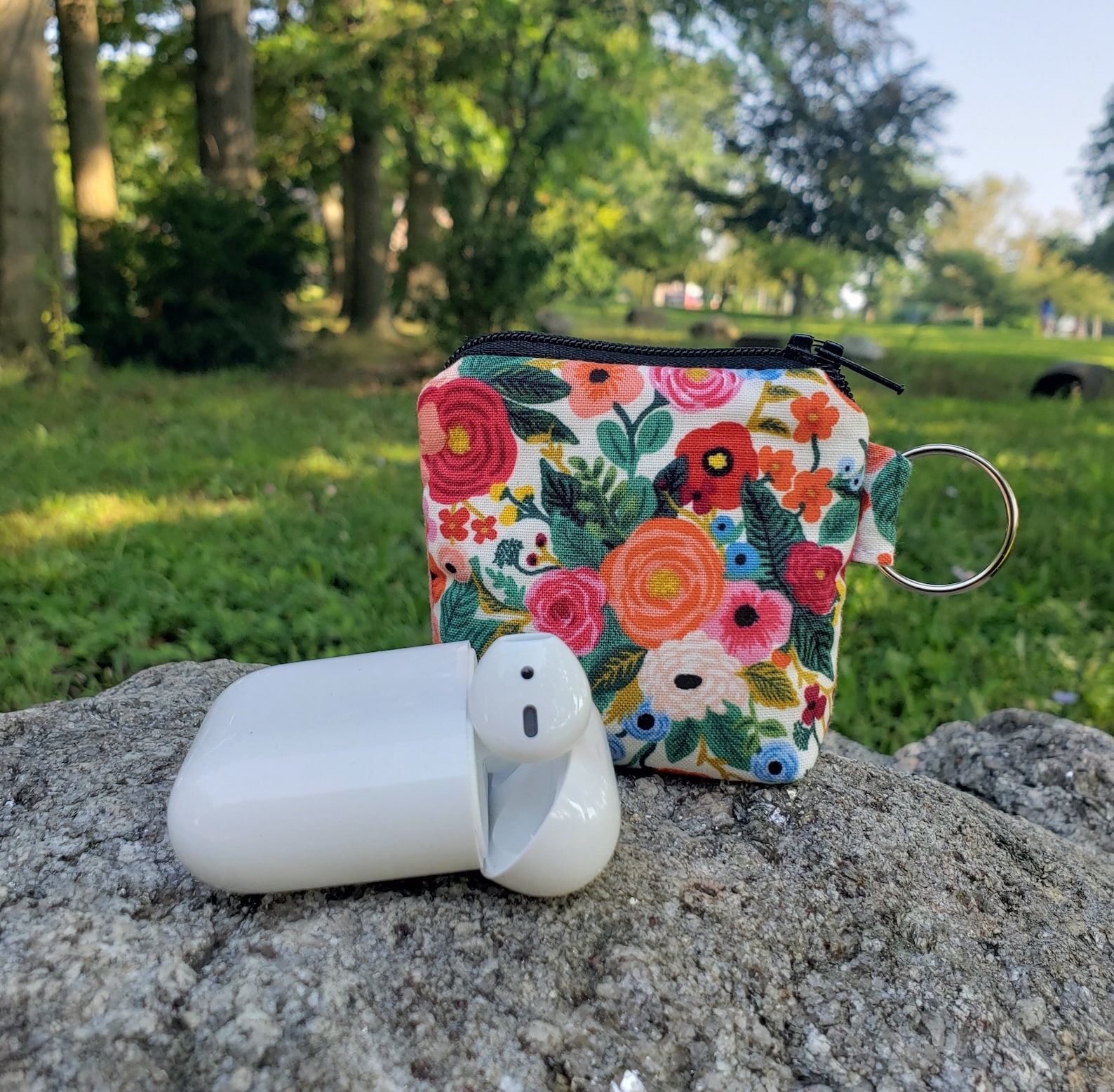 Rifle Paper Co Fabric Airpods Case Airpods Pro Case Fabric Etsy