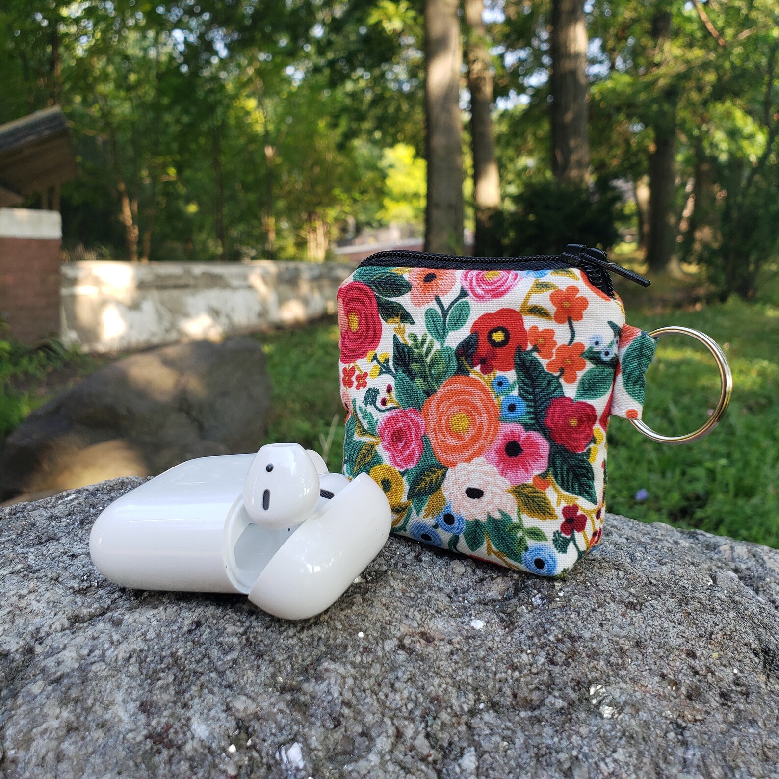 Rifle Paper Co Fabric Airpods Case Airpods Pro Case Fabric Etsy