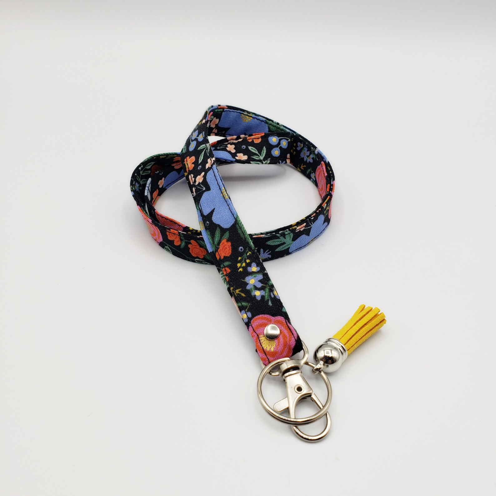 Rifle Paper Co Lanyard Fabric Lanyard Lanyard for Keys Etsy