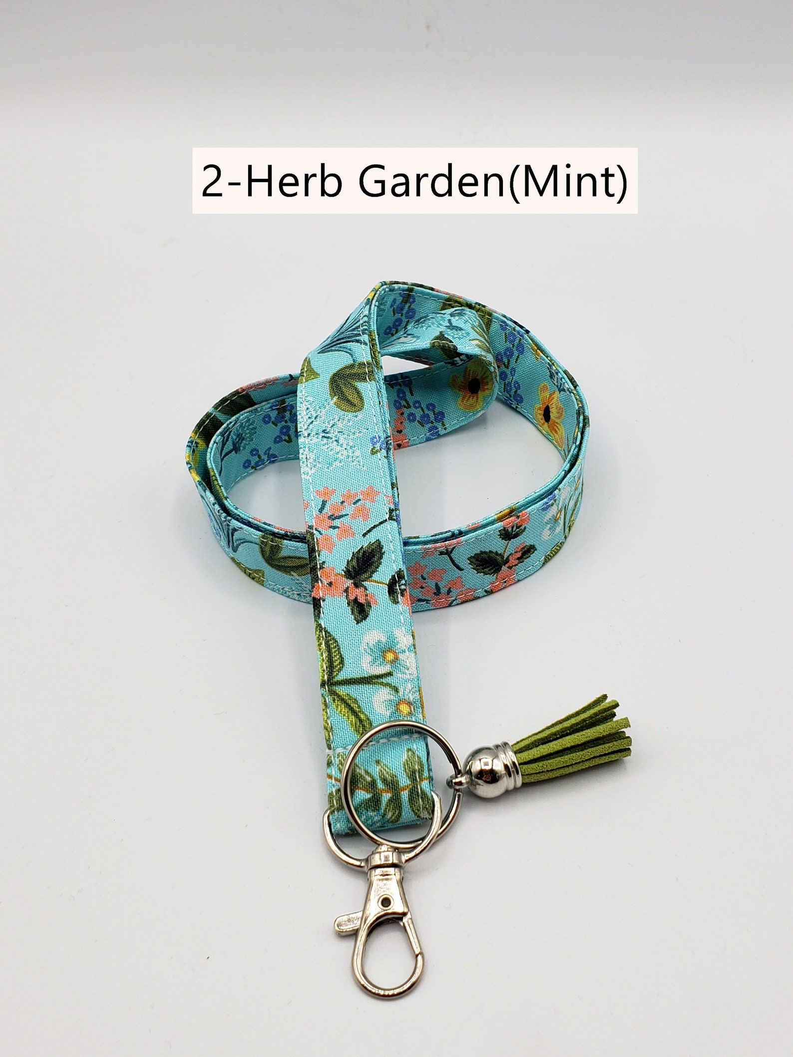 Rifle Paper Co Lanyard Spring Lanyards Breakaway Lanyard Etsy