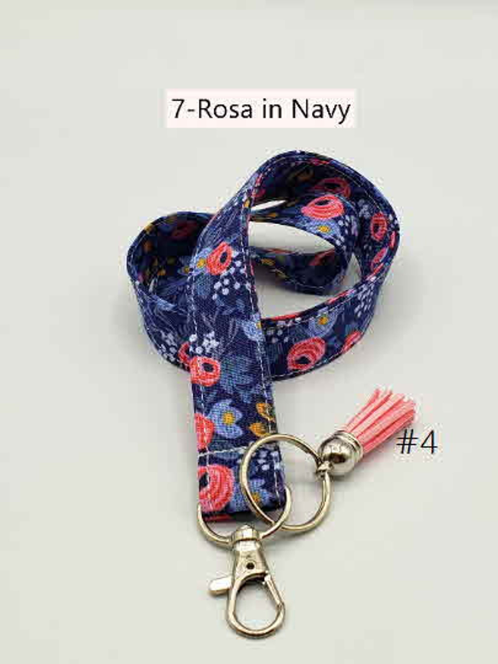 Rifle Paper Co Lanyard Spring Lanyards Breakaway Lanyard Etsy