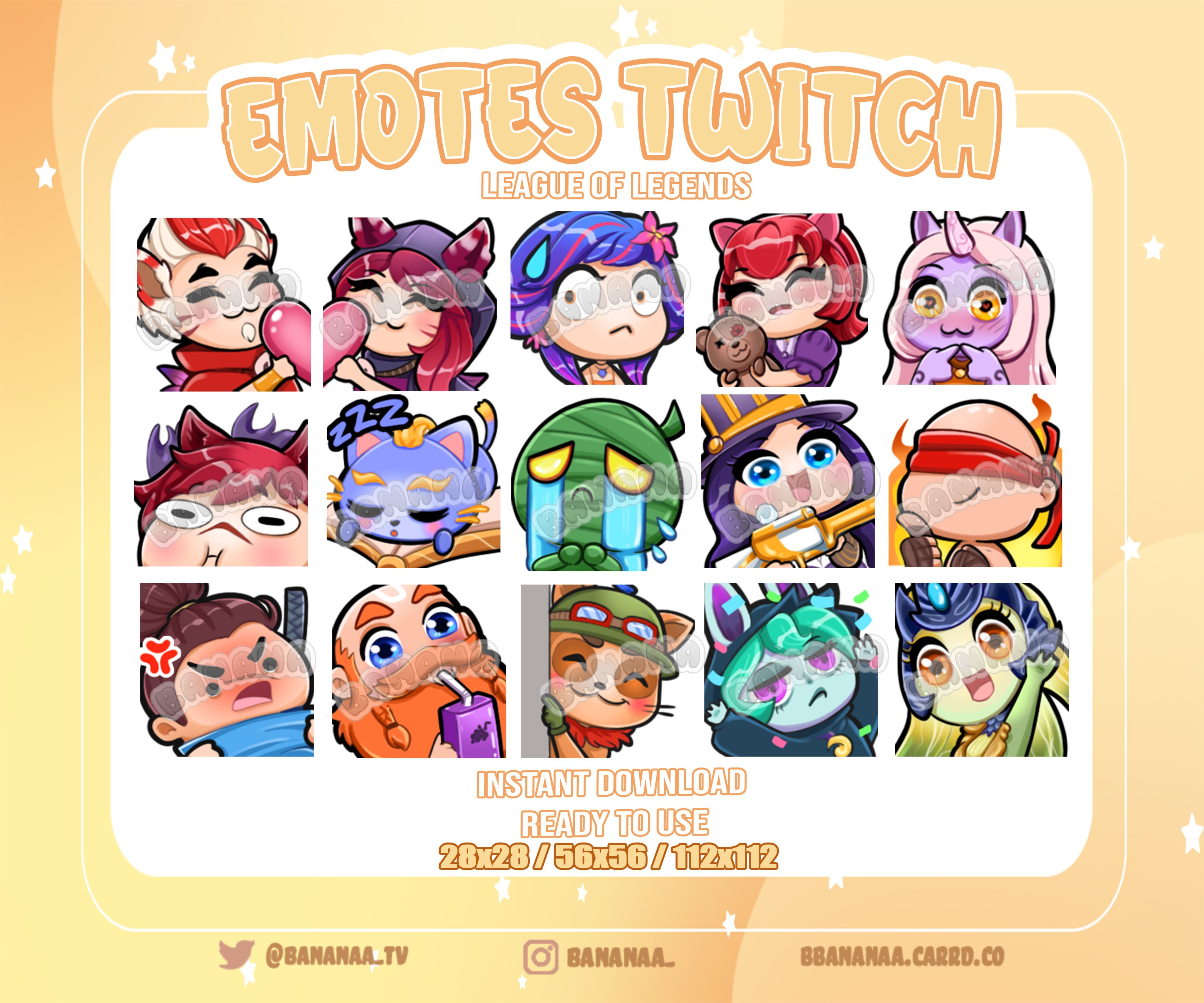 Emote League of Legends Pack - Etsy Sweden Emote League of Legends Pack - Etsy Sweden