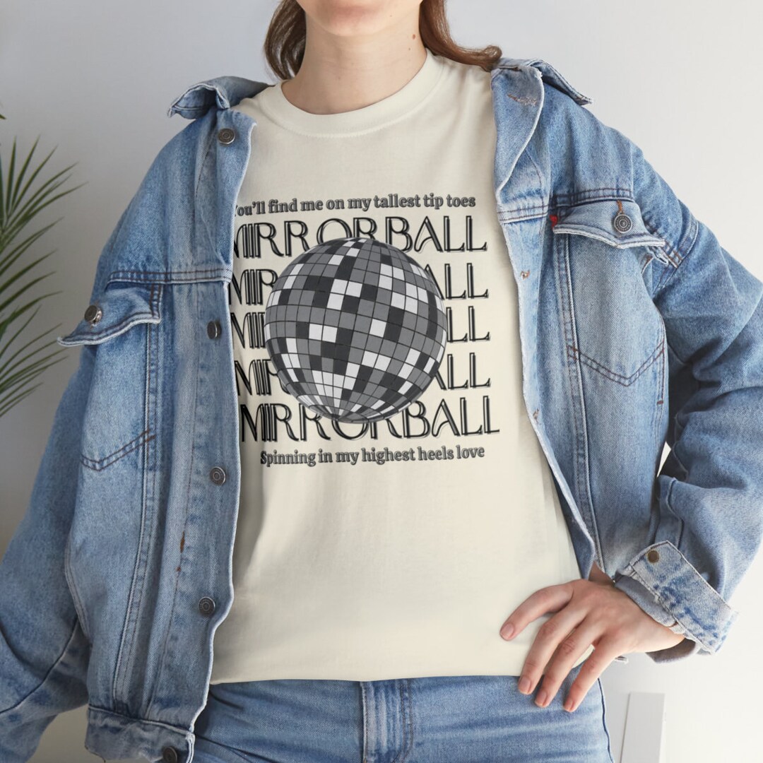 Taylor Swift Mirrorball Merch Shirt Youll Find Me on My Etsy