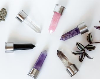 Crystal Point for Crystal Water Bottle: Interchangeable crystals