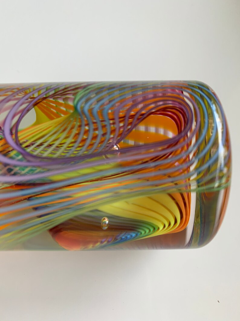 Vintage Paul Harrie Glass Art Etsy