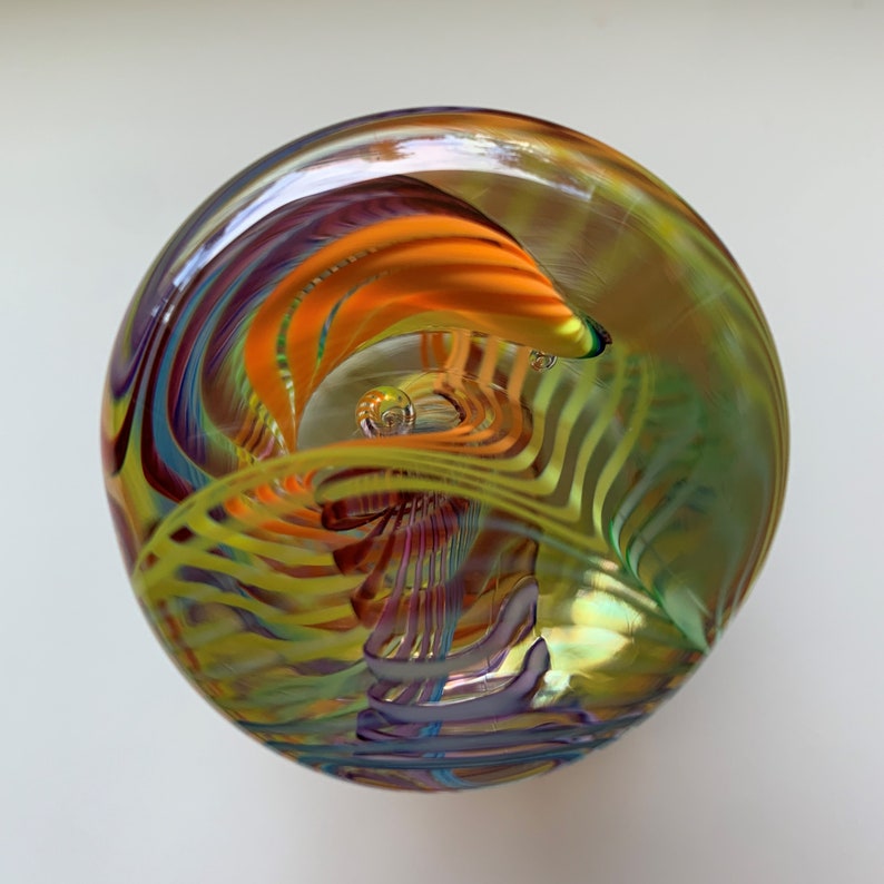 Vintage Paul Harrie Glass Art Etsy