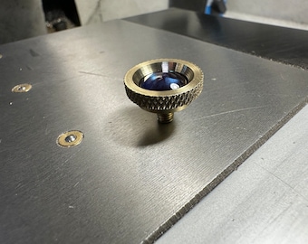 Custom Glass eye with shine through