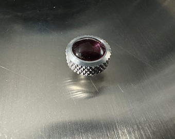 10mm knurled Glass eye