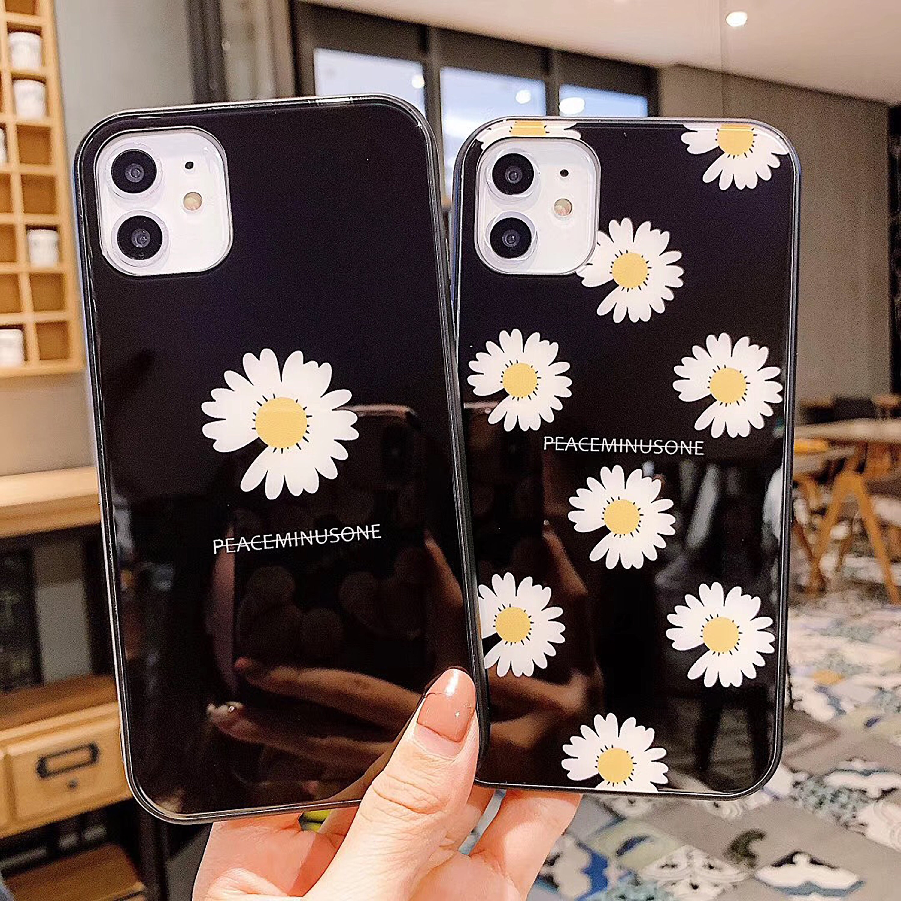 Black Daisies Silicone iPhone case iPhone 12 Pro iPhone 12 Etsy
