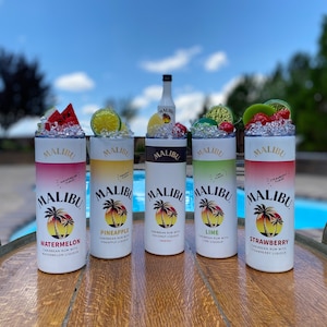 20oz Tumbler Fruit topper/Tumbler with 3D topper Rum tumblers Hot or cold drink tumbler Gift tumbler Party tumbler